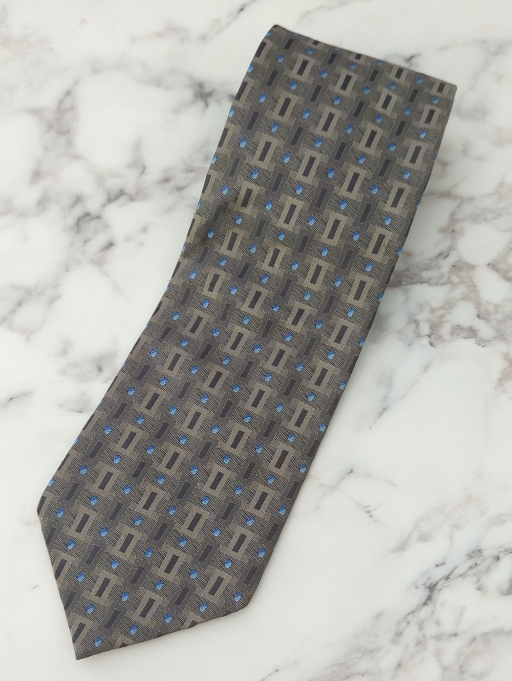 ProntoUomo Men's Silk Tie - Picture 2 of 4